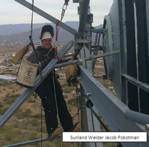 Welding on Towers 