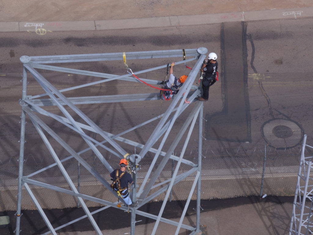 Tower Safety and rescue by telecom technical