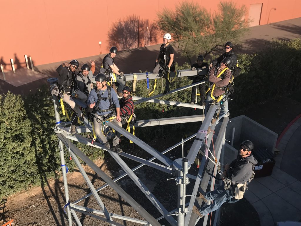 Tower Safety and Rescue training course