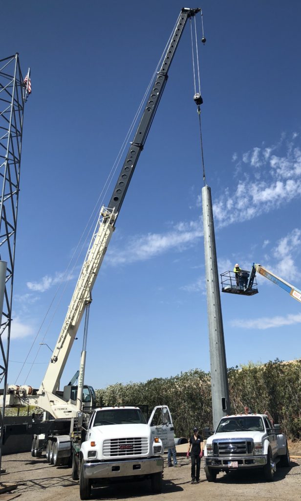 tower safety crane signal person