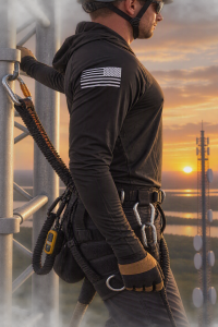 Tower Safety Shirt - Black