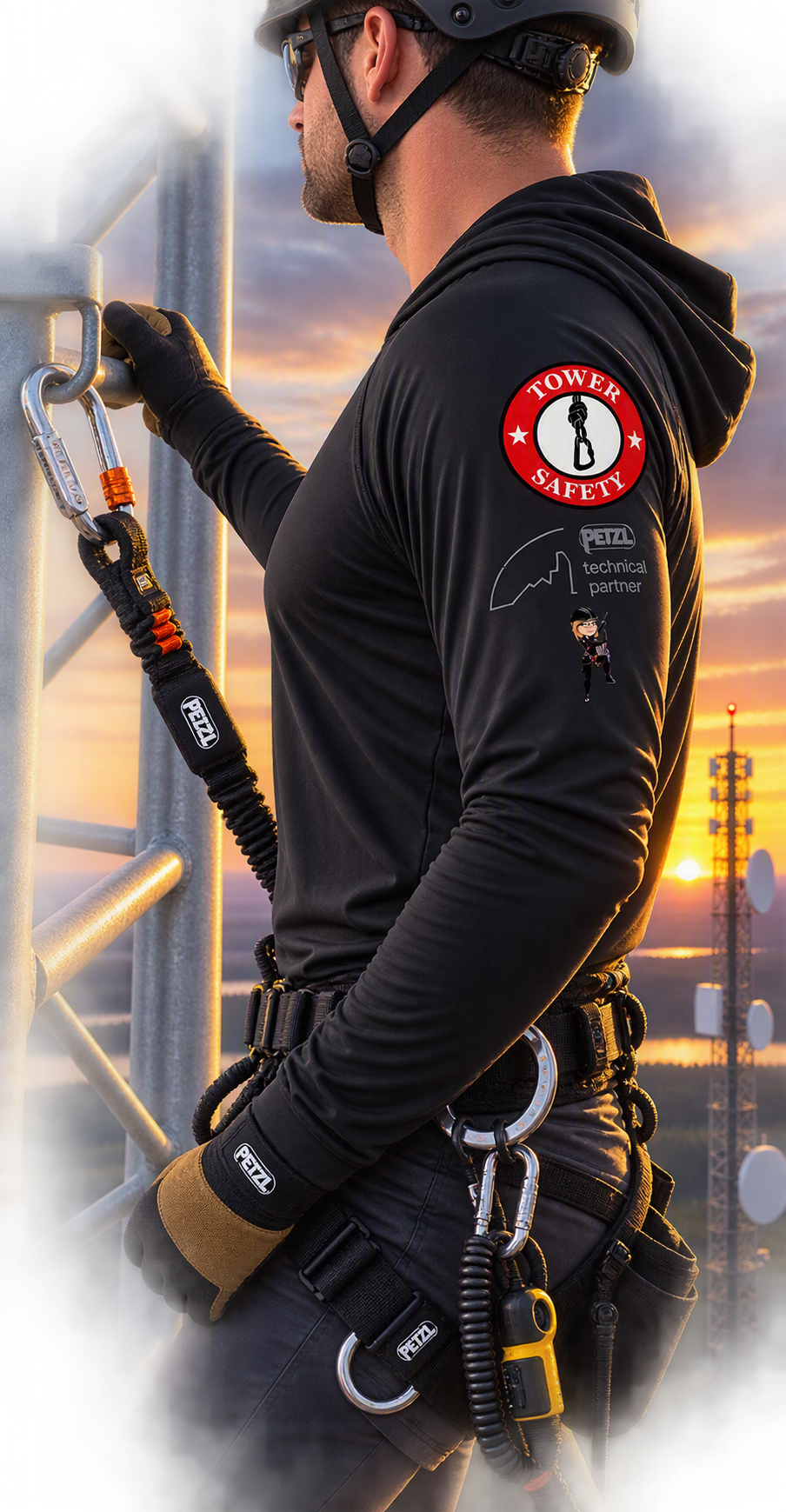 Tower Safety Shirt - Black